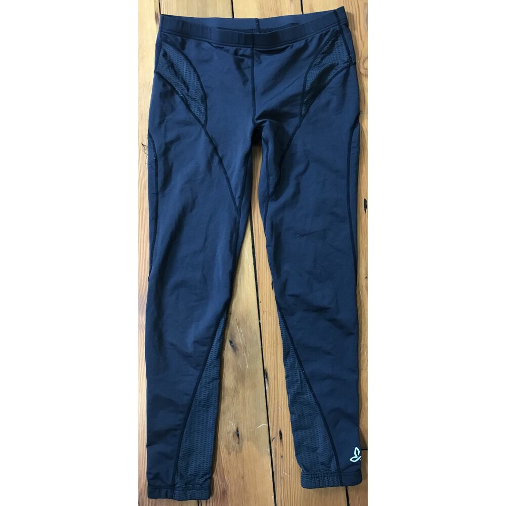 Prana Black Athletic Running Workout Leggings Yoga Pants Small
